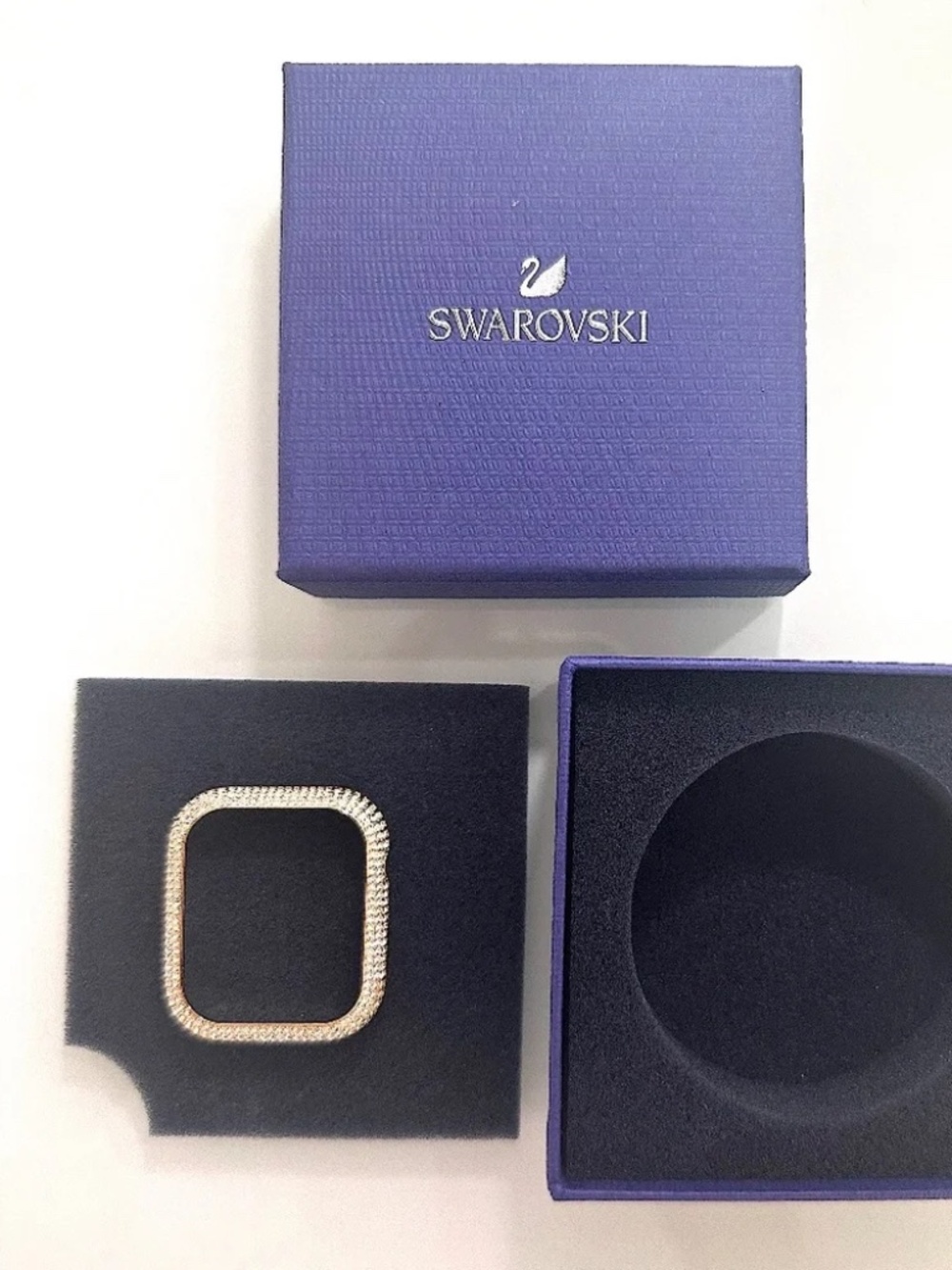 SWAROVSKI Gold Bezel for Apple Watch Series 1-9 (Small: 38mm-41mm)(NEW)